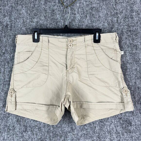 Magellan Shorts Large Womens‎ Tan Hiking Outdoors Active Bottoms Resort - Picture 1 of 10